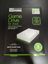 Seagate Gaming Game Drive for Xbox 5TB External HDD Hard Drive White ✅ Sealed