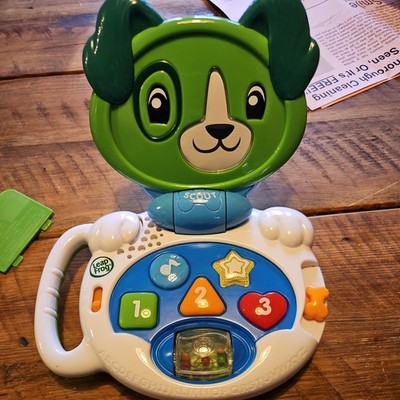 Leap Frog Scout der Welpe Zahlen Formen Geräusche Lichter interaktives Kleinkindspielzeug 