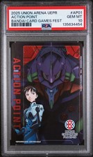 2025 Union Arena Bandai Card Games Fest 25-26 Stamped Action Point PSA 10