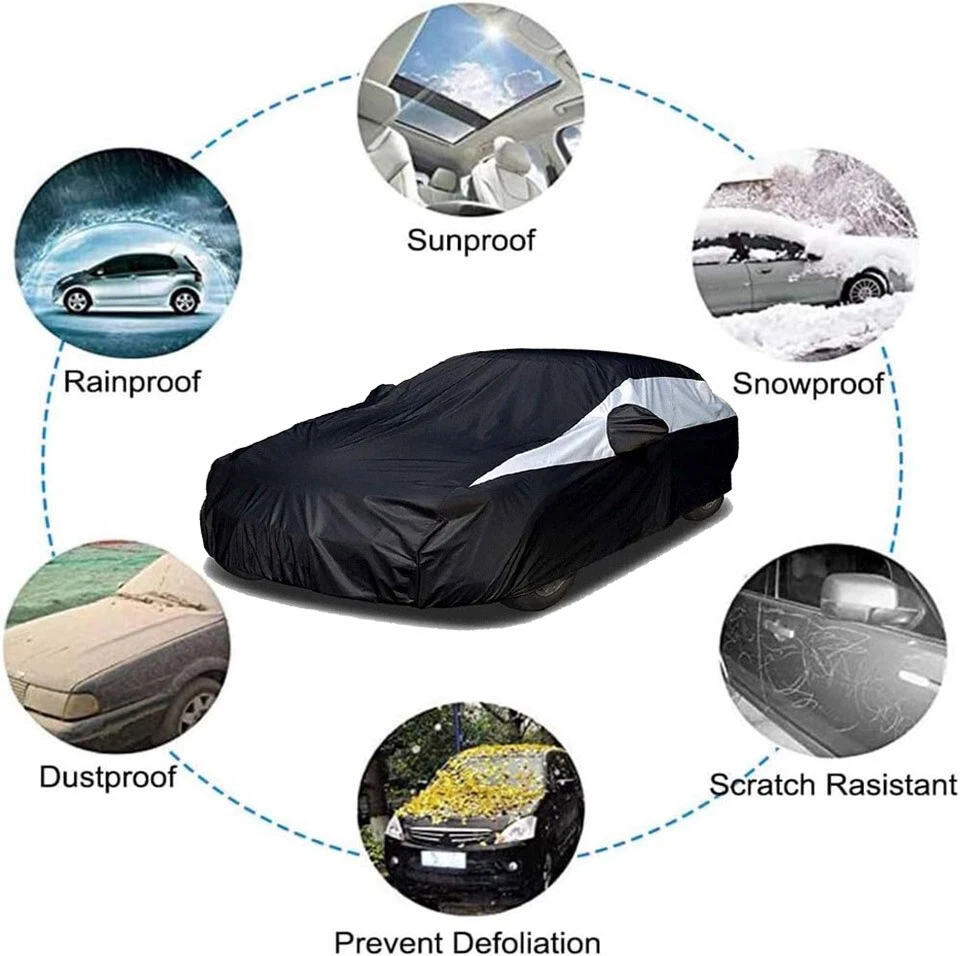 Cubierta de coche para HONDA CR-V CRV protección contra todo tipo de clima impermeable cubierta completa de coche Foto 4 de 4