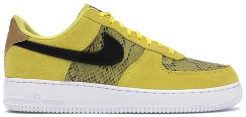 Nike Supreme Cuffed Snakeskin Beanie Yellow Brand New Spring