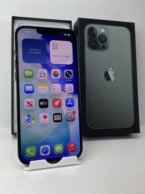 Apple iPhone 13 Pro Max A2484 128GB Alpine Green 96% battery health Unlocked