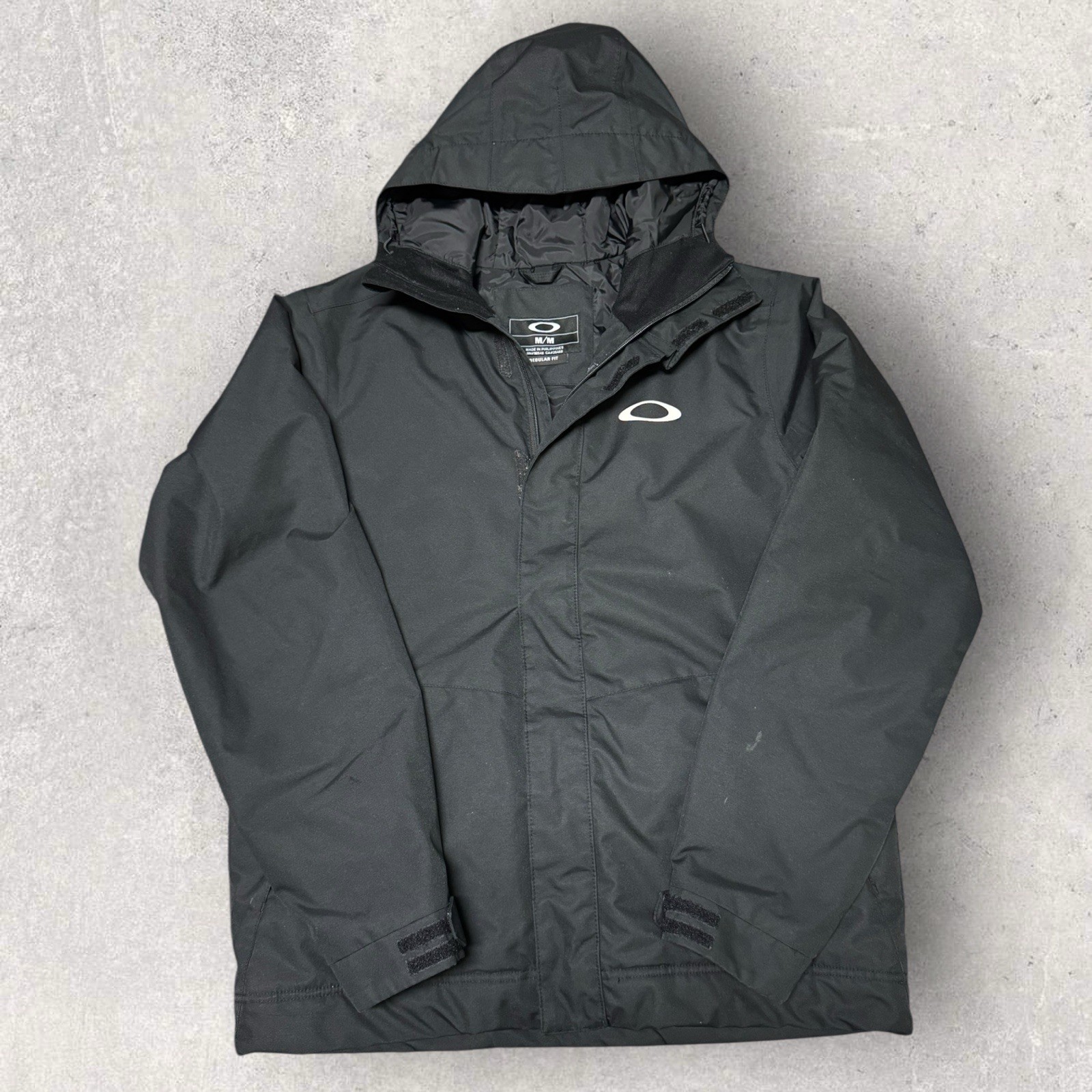 Vintage Y2K Oakley Software Waterproof Storm Jacket Softshel