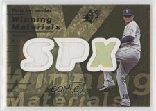 2007 SPx Winning Materials Dual Gold 30/50 Felix Hernandez #WM-FH 1v1