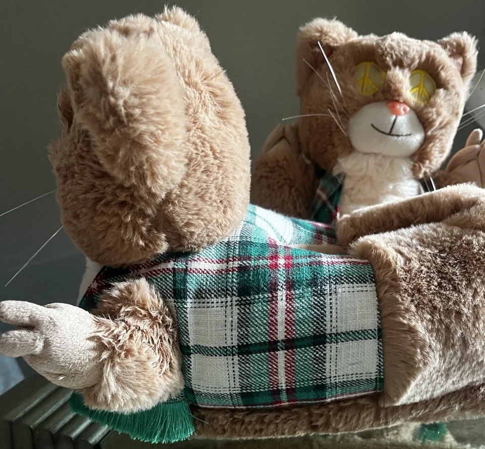 Mujer American Eagle Cat Peace Franela Zapatillas Botines Peluche Talla 9 Foto 3 de 4