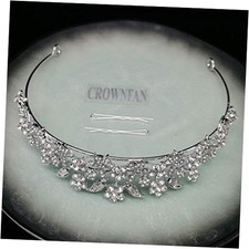 Rhinestone Crystal Tiaras and Crowns Headband For Women Birthday Pageant