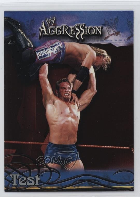 2003 Fleer WWE Aggression Test #37 0q3