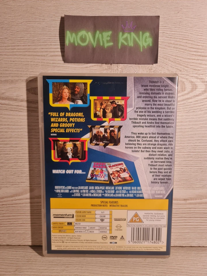 Just Visiting (DVD, 2000) Tara Reid {Family Fantasy Comedy} [Region 2] [UK] {PG} - Image 4 of 4
