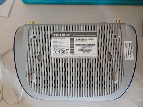 Modem Router TP-Link TD-W8960 Adsl2+ Wireless N 300mbps WiFi 4 porte Lan - 第 10/12 張圖片
