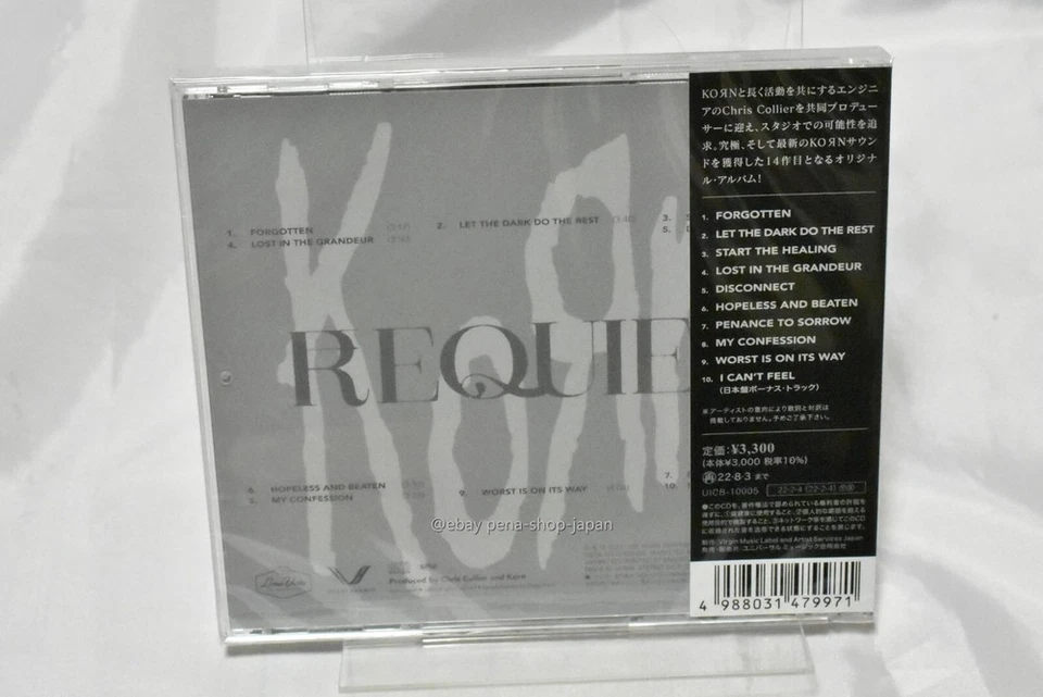 KORN-REQUIEM-JAPAN CD BONUS TRACK Foto 2 de 2