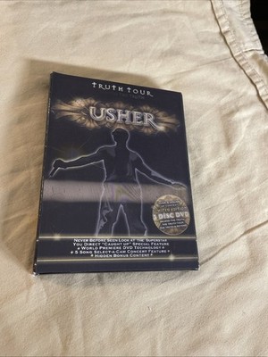 Usher Truth Tour Behind The Truth DVD Live From Atlanta Vintage Concert 3 Disc