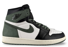 Size 12M/13.5W - Jordan 1 Retro High Clay Green 555088-135 Pre-Owned