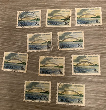 GHANA 1967. SG467 ADOMI BRIDGE X 10
