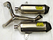 SISTEMA DI SCARICO TRIUMPH SPEED TRIPLE 1050 R-S ARROW TITANIO 2017 - 2020