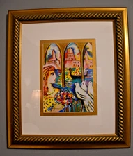 Dove's Beauty Serigraph on woven paper by Zamy Steynovitz 2003.