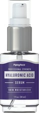 Hyaluronic Acid Serum for Face 1 fl oz Skin Moisturizer by Piping Rock