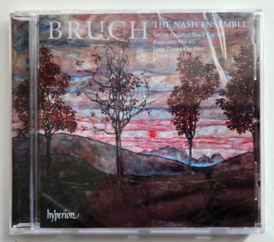 The Nash Ensemble - Bruch : String Quartet / Piano Trio - CD NEW SEALED
