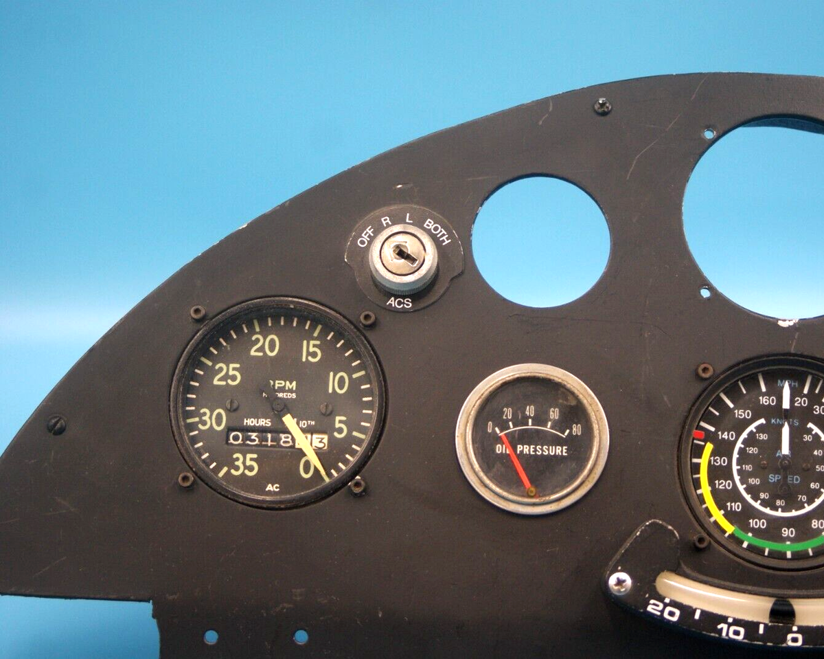 FLIGHT INSTRUMENT PANEL(中古品) Bell X-1 Instrument Panel – AeroAntique