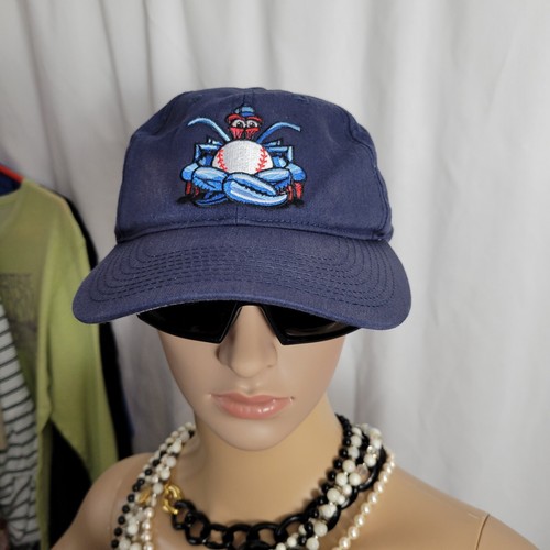 Vintage Lakewood Blue Claws Minor League Baseball Outdoor Cap Hat adjust S/M EU - Picture 2 of 7