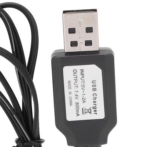 7.4v Socket Charger USB Lipo Battery For Remote Control Cars USB Cable For SM3P - Picture 12 of 12