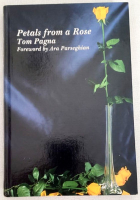 1998 Signed 1st,Tom Pagna PETALS FROM ROSE, Notre Dame Football Coach,Parseghian