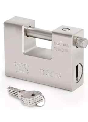 Security Padlock Hardened Steel Heavy Duty Top Security Padlock