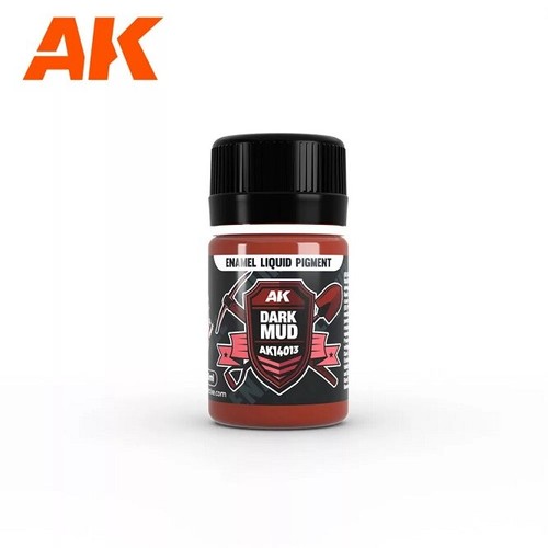 AK Interactive AK14013 - Dark Mud - Liquid Pigment 35Ml - Neu - 第 1/1 張圖片