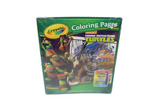 Crayola Teenage Mutant Ninja Turtles Coloring Pages NEW Nickelodeon