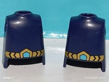PLAYMOBIL X2 BLAUE &Auml;GYPTISCHE K&Ouml;RPER &Auml;GYPTISCH PHARAO ARABISCHER BOGENSCH&Uuml;TZE...