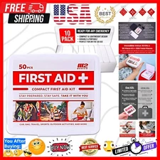 500-Piece Mini First Aid Kit Set - Essential for Adventure and Charity Support