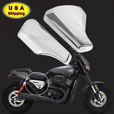 Chrome Battery Side Fairing Covers For Harley Street 500 XG500 Street 750 XG750