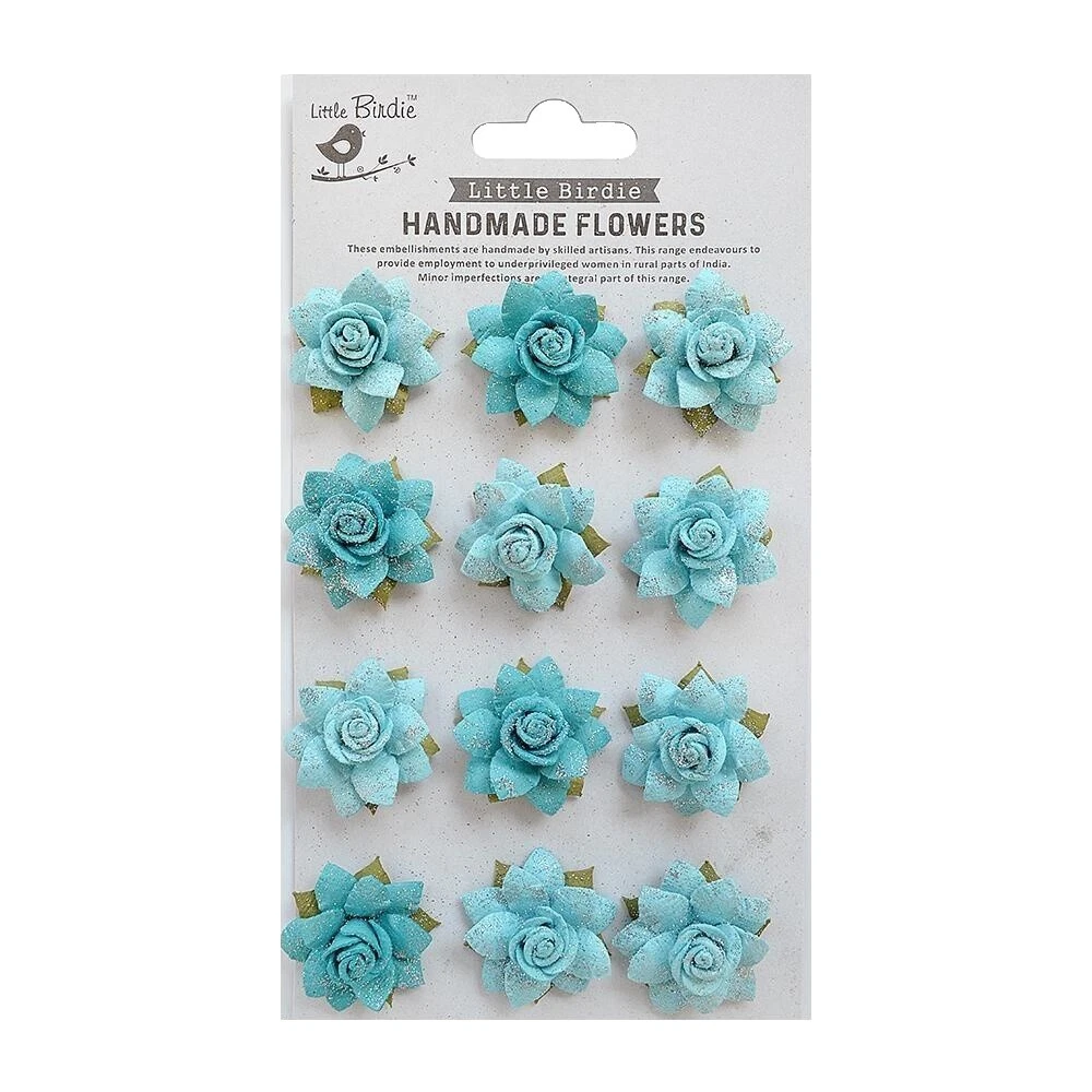 Paper Scrapbooking Flower Embellishments