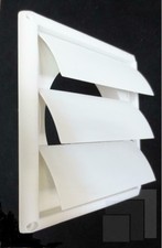Genuine Deflecto Gravity Flap Louvre Air Vent for 150mm Duct ,