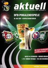 DFB Cup Final 2009 Bayer 04 Leverkusen - SV Werder Bremen, 30.05.2009