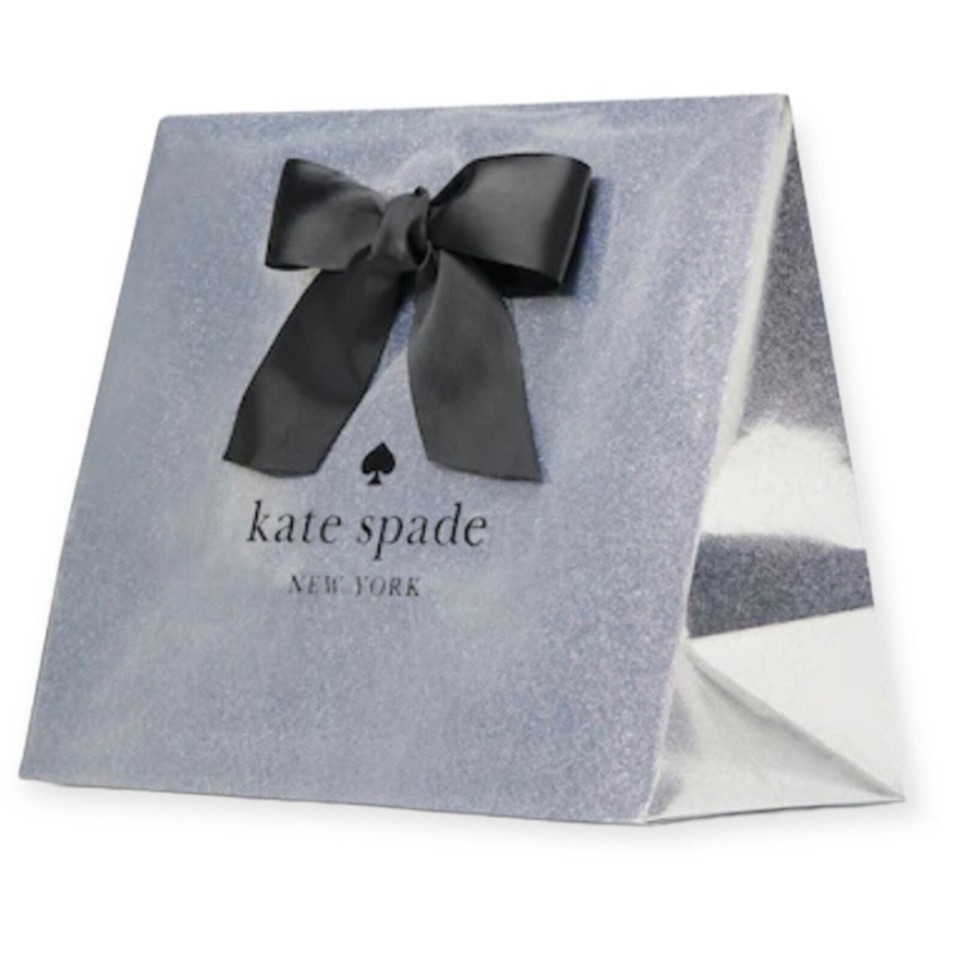 Kate Spade Roulette TopHandle Crossbody Yellow Raffia Bag with Glitter