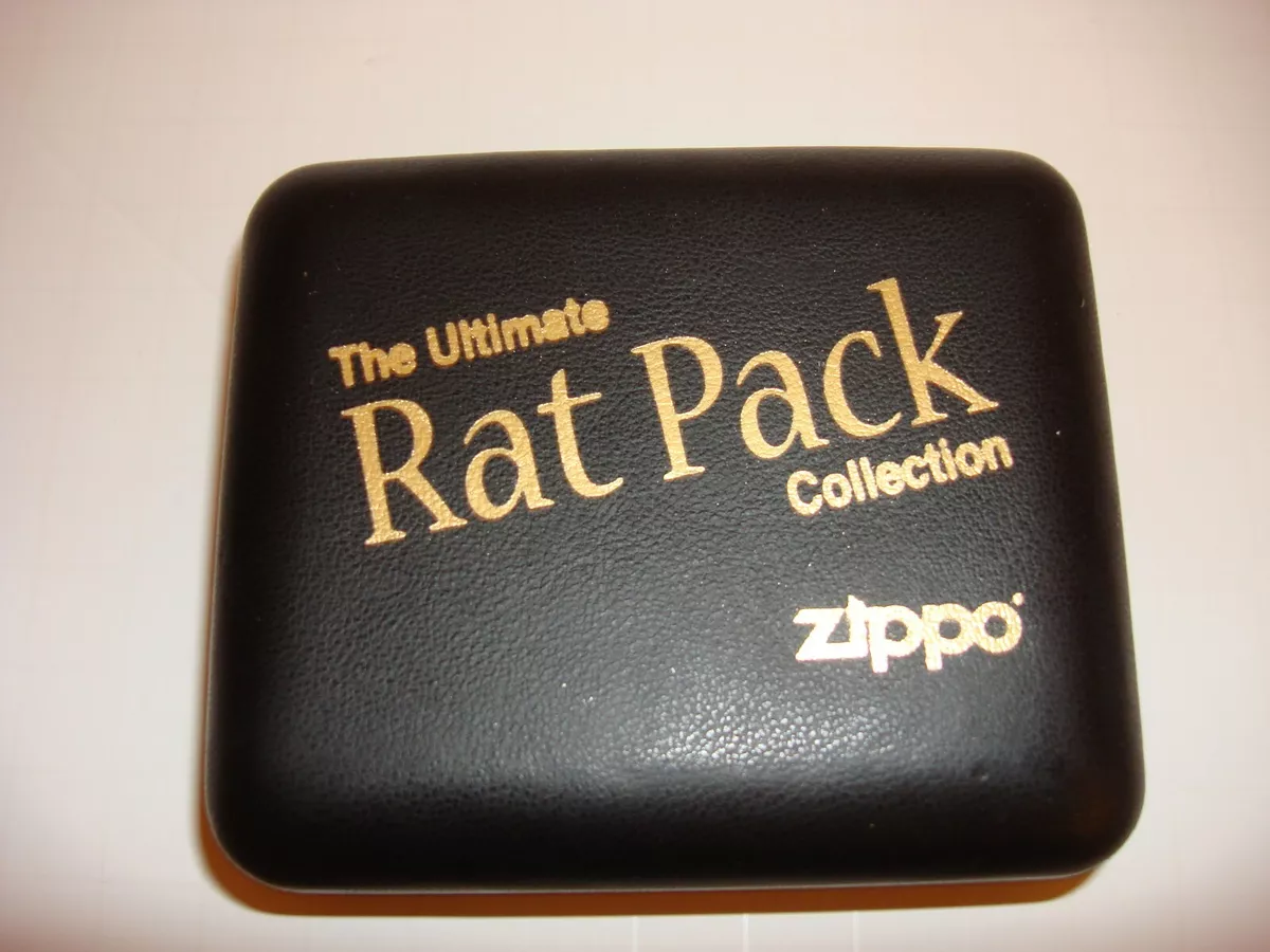 The Rat Pack Zippo Chrome Lighter 2004 Limited Edition