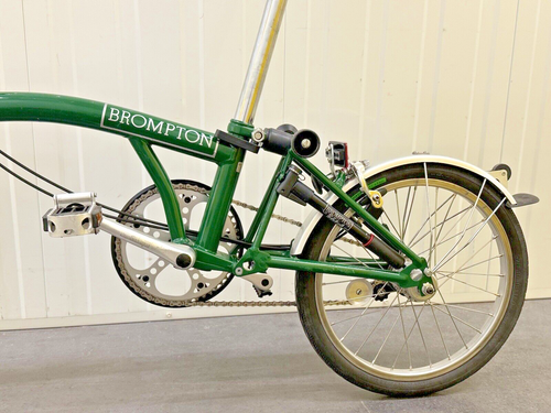 Brompton 3 Speed - Racing Green - 1 Year Warranty - Excellent Condition - Picture 6 of 8