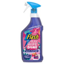 Flash Wipe Done Multi-Surface Cleaning Spray 800ml - Party In Bloom