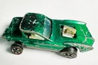 Hot Wheels Redline 1967 Python HK Green w White Interior Original Casting