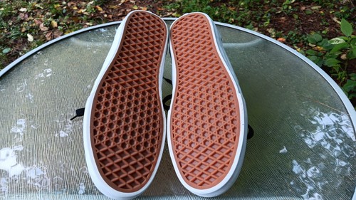 Zapatillas deportivas de skate de lona gris VANS para hombre talla 9,5 - Imagen 12 de 12