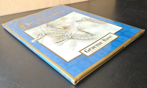 THE DISCOVERY OF DRAGONS. BY GRAEME BASE. 1996 HARRY ABRAMS HARDCOVER BOOK - Picture 4 of 10