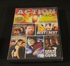 10-Movie Action Pack DVD, 2011, 2-Disc Set Logan's War, Best Of The Best, Etc