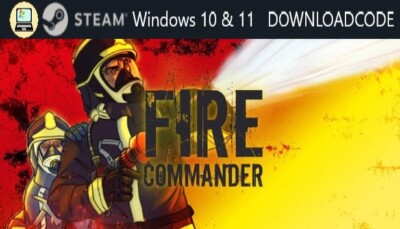 NEU PC Computer Spiel Fire Commander für Windows 10 11 STEAM Download Code Key