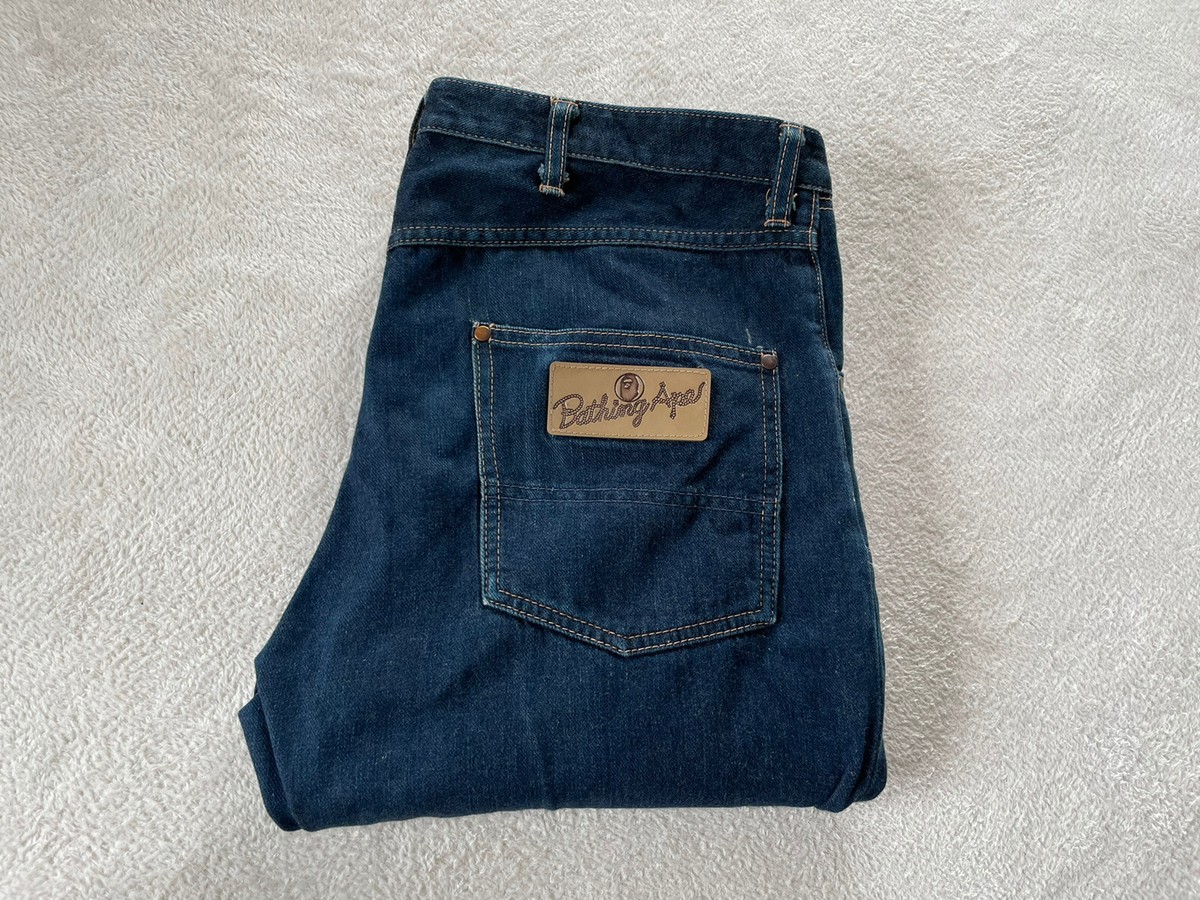 A bathing ape Bape vintage Denim Jeans size M