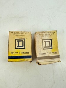 Square D CLASS 9998 TYPE XL55 Lighting Contactor 277V Coil 9998XL55 *LOT OF 2*