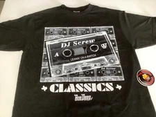DJ Screw "Classics" Tape TEXAS One Deep Shirt L-3XL Printed Piranha Records