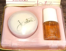 Vintage Revlon ~ Jontue ~ 1.5 oz cologne spray, 2 oz perfumed dusting powder