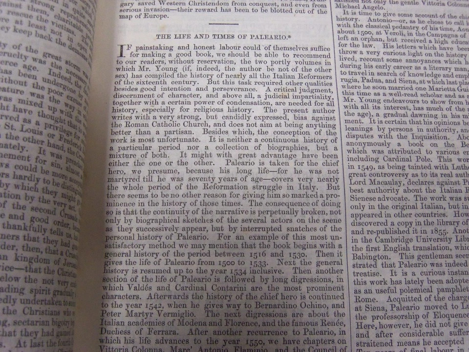 1861 SATURDAY REVIEW 2 BOUND VOLUMES - COMPLETE YR- PUBLISHED IN LONDON - R 1080 Foto 4 de 4