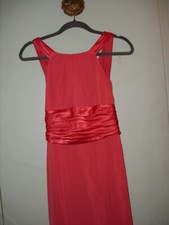 David's Bridal Coral Size 4 Gown-  F12732