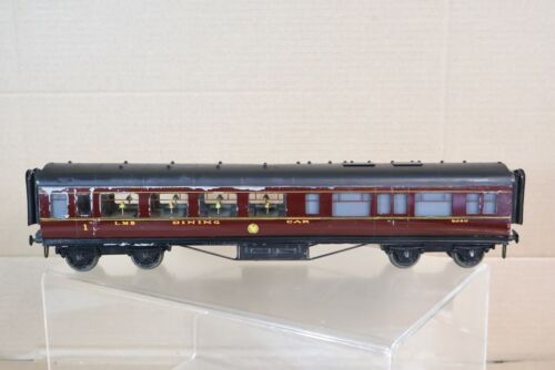 EXLEY O GAUGE LMS MAROON 3ème CLASSE AUTOCAR DE SALLE À MANGER 10477 oi - Photo 2 sur 11